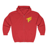Two Dog Tough™ Classic Pitbull Silhouette Zip Hoodie