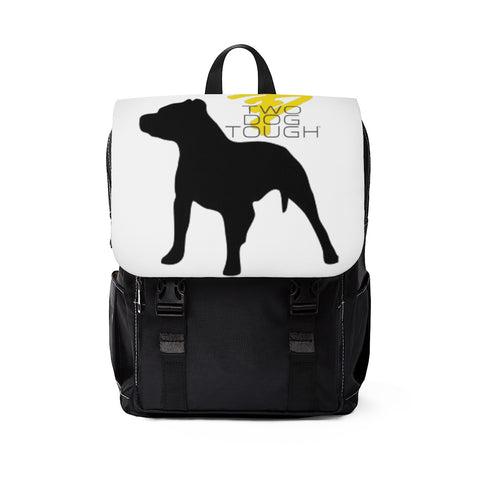 Two Dog Tough™ Classic Pitbull Silhouette Backpack