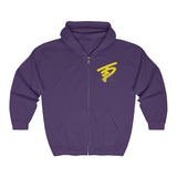 Two Dog Tough™ Classic Pitbull Silhouette Zip Hoodie