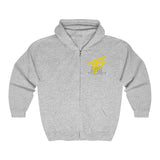 Two Dog Tough™ Classic Pitbull Silhouette Zip Hoodie