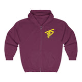 Two Dog Tough™ Classic Pitbull Silhouette Zip Hoodie