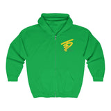 Two Dog Tough™ Classic Pitbull Silhouette Zip Hoodie