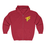 Two Dog Tough™ Classic Pitbull Silhouette Zip Hoodie
