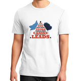 District T-Shirt (on man) White TWO DOG TOUGH LLC