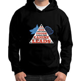 Gildan Hoodie (on man) Black TWO DOG TOUGH LLC