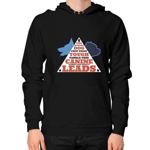 Hoodie (on man) Black TWO DOG TOUGH LLC