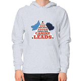 Hoodie (on man) Heather grey TWO DOG TOUGH LLC