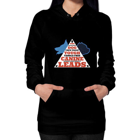 Hoodie (on woman) Black TWO DOG TOUGH LLC