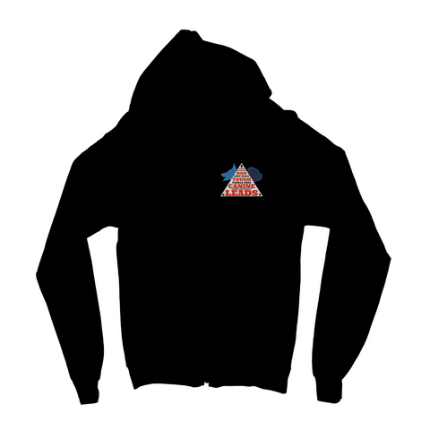 TWO DOG TOUGH™ "UNA THE BLUE" Kids Zip Hoodie
