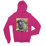 TWO DOG TOUGH™ "LU LU THE PUG" Kids Zip Hoodie