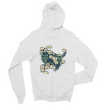 TWO DOG TOUGH™ "UNA THE BLUE" Kids Zip Hoodie