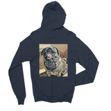TWO DOG TOUGH™ "LU LU THE PUG" Kids Zip Hoodie