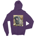 TWO DOG TOUGH™ "LU LU THE PUG" Kids Zip Hoodie