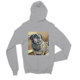 TWO DOG TOUGH™ "LU LU THE PUG" Kids Zip Hoodie