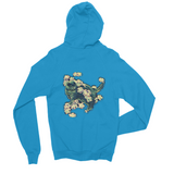 TWO DOG TOUGH™ "UNA THE BLUE" Kids Zip Hoodie