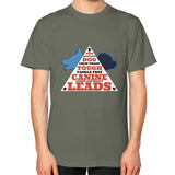 Unisex T-Shirt (on man) Lieutenant TWO DOG TOUGH LLC