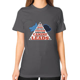 Unisex T-Shirt (on woman) Asphalt TWO DOG TOUGH LLC