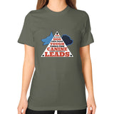 Unisex T-Shirt (on woman) Lieutenant TWO DOG TOUGH LLC