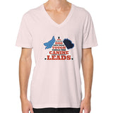 V-Neck (on man) Light pink TWO DOG TOUGH LLC