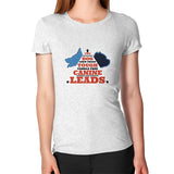 Women's T-Shirt Ash grey TWO DOG TOUGH LLC