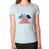 Women's T-Shirt Light blue TWO DOG TOUGH LLC