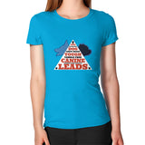 Women's T-Shirt Teal TWO DOG TOUGH LLC