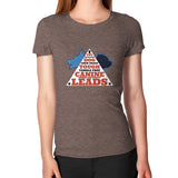 Women's T-Shirt Tri-Blend Coffee TWO DOG TOUGH LLC